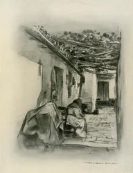 Binnenplaats in Sevilla